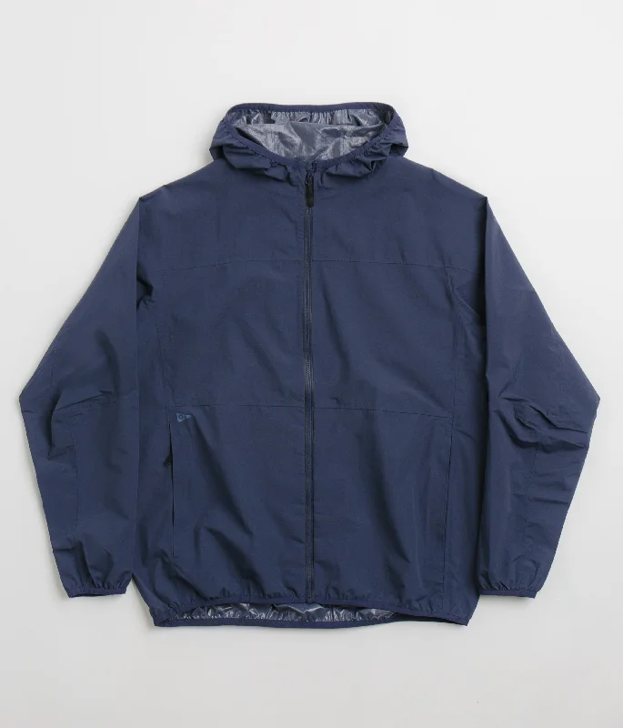 Mollusk Skiff Rain Jacket - Navy Corduroy Jacket Velvet Jacket Brocade Jacket