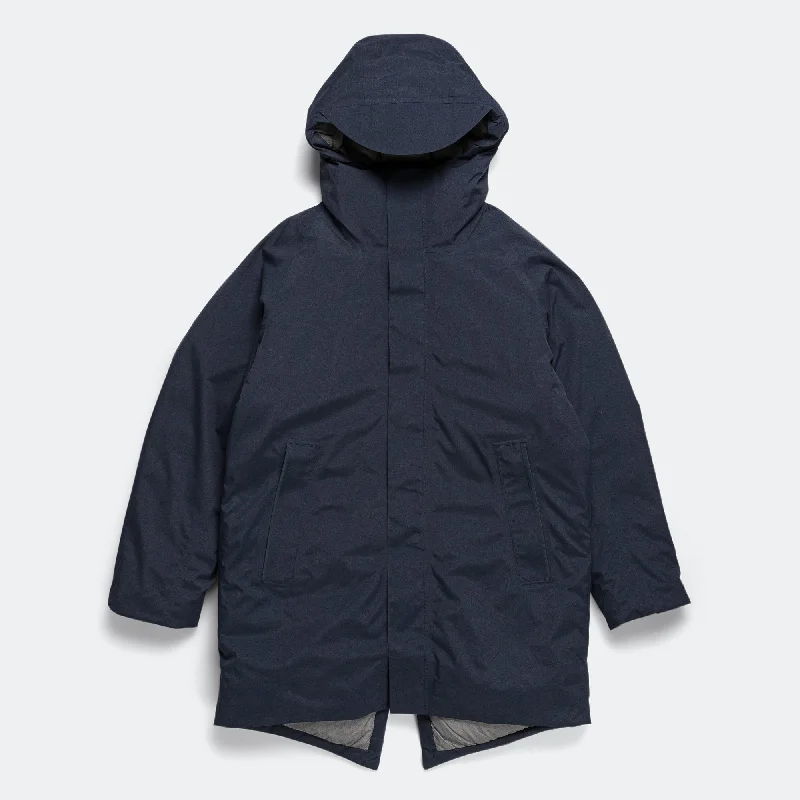 Rokkvi 7.0 Gore-Tex Jacket - Dark Navy Bomber Jacket Anorak Windbreaker