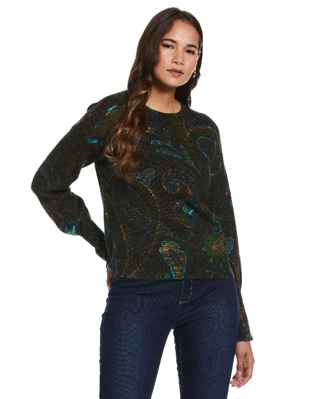 Slouchy Printed Sweater Rayon Fabric Velvet Fabric Corduroy Fabric