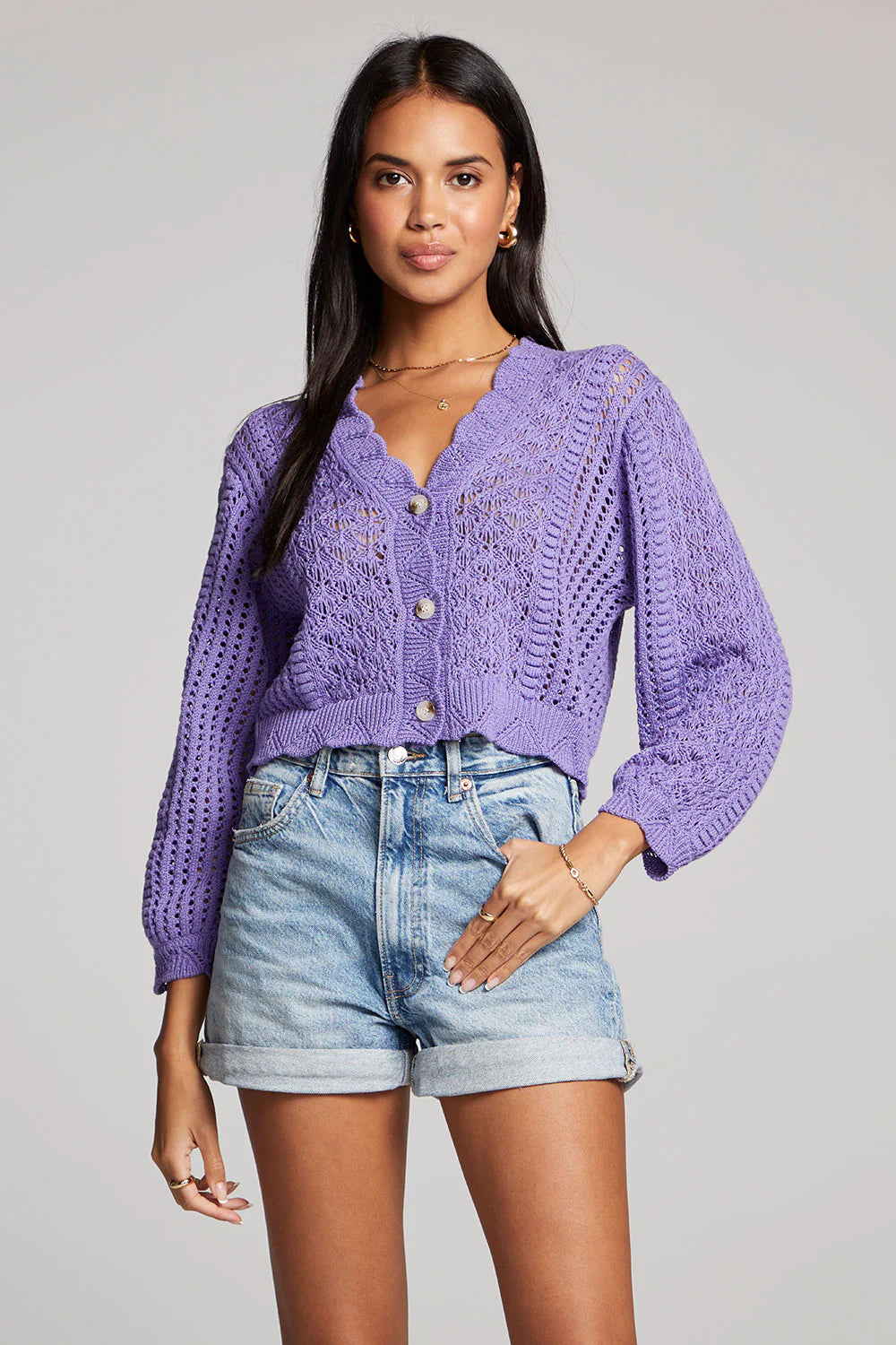 Tina Sweater Print Jacquard Patchwork