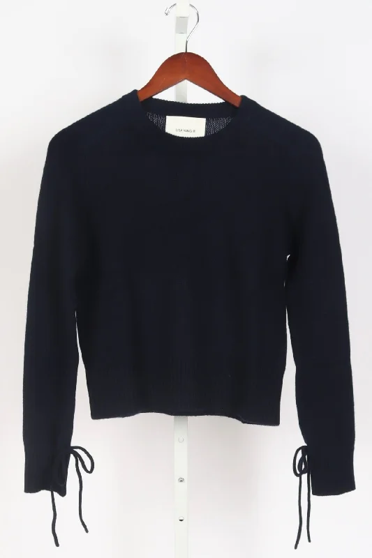 Zora Sweater - Navy Chenille Fabric Brocade Fabric Lace Fabric