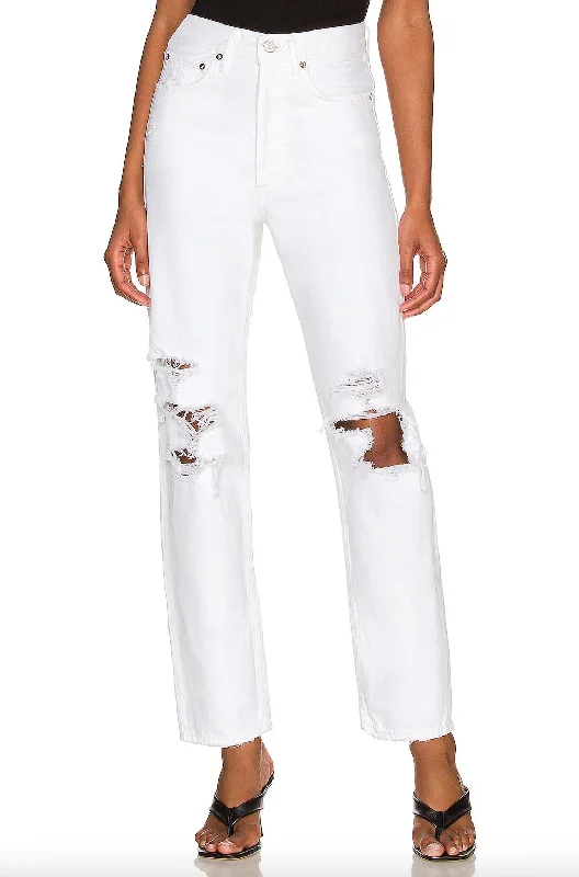 90's Mid Rise Loose Fit Jean In Vanish Cozy Relaxed Fit Jeans