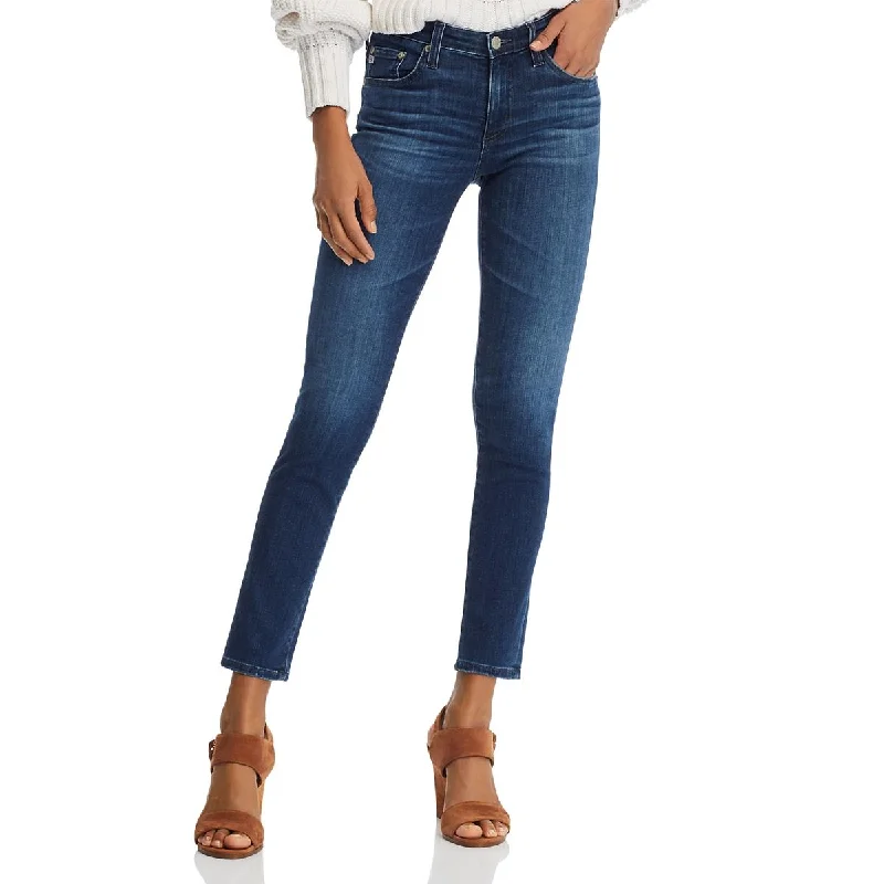 Adriano Goldschmied Womens Denim Slim Ankle Jeans Elegant Tapered Leg Denim