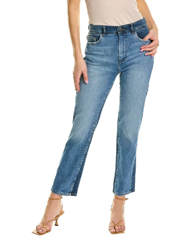 Dl1961 Patti Twilight Hour Straight Jean Casual Light Wash Jeans