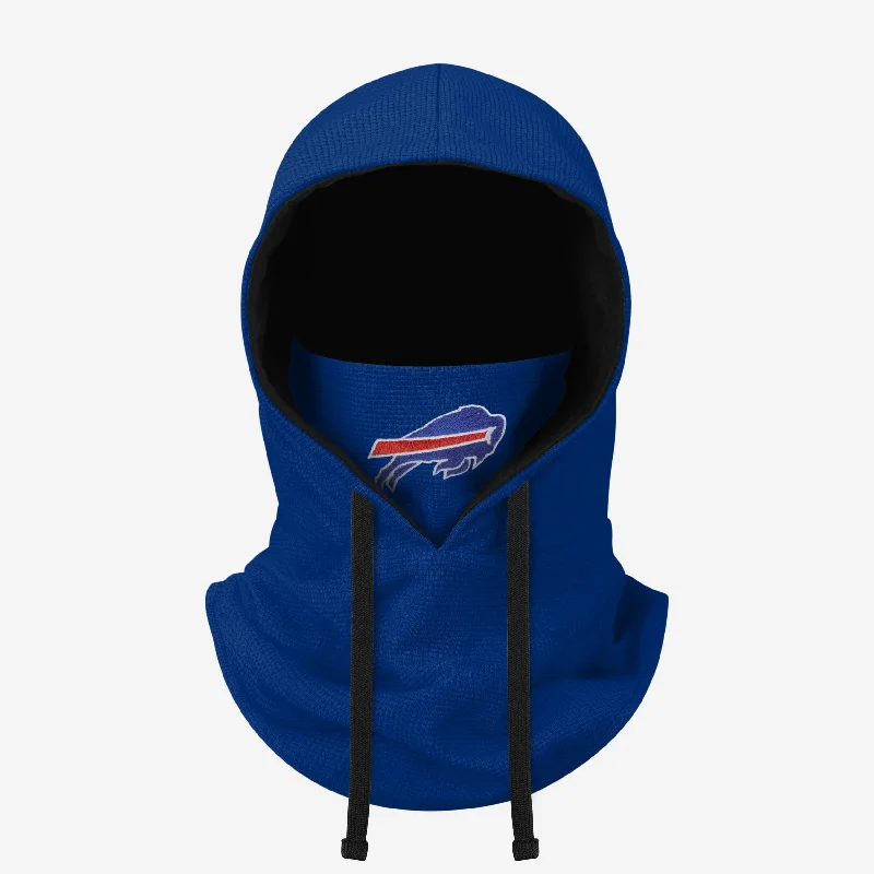 Buffalo Bills Waffle Drawstring Hooded Gaiter Hoodie with Camouflage Military Edgy