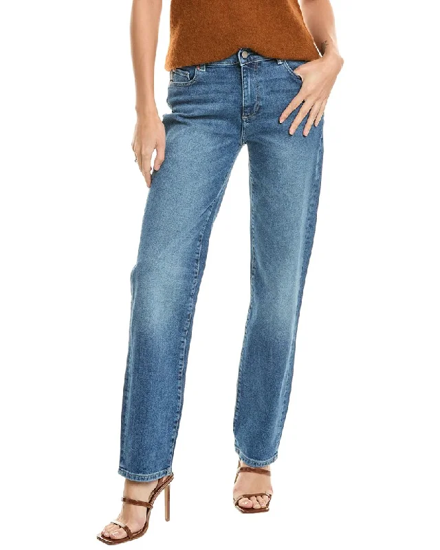 DL1961 Mara Driggs Straight Jean Comfortable Low-Rise Jeans