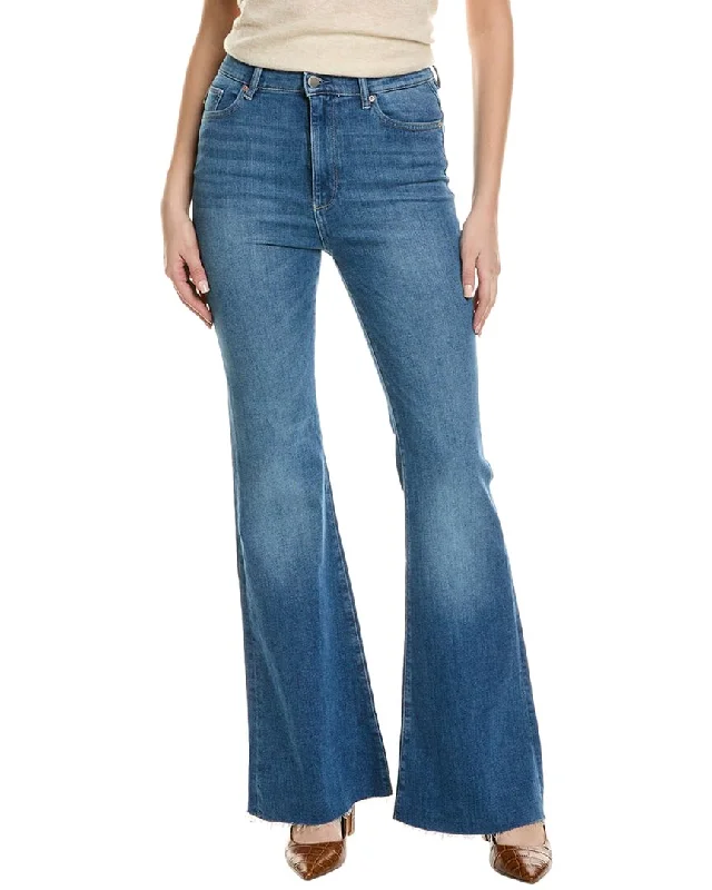 DL1961 Rachel Driggs Ultra High-Rise Flare Jean Trendy Classic Fit Jeans