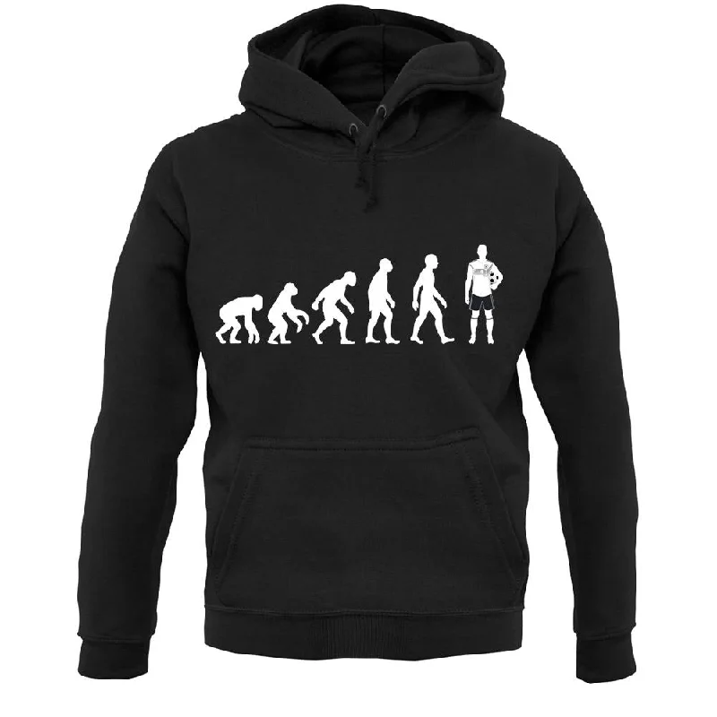 Evolution Of Man Germany Unisex Hoodie Hoodie with Half-Zip Sporty Casual