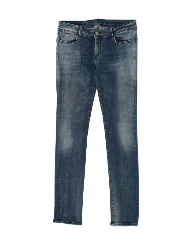 GAS Womens Skinny Jeans W29 L32  Blue Cotton Stylish Bootcut Denim Jeans