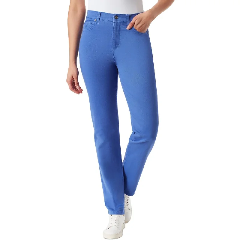 Gloria Vanderbilt Womens Denim Slimming Tapered Leg Jeans Fashionable Button-Front Jeans Gloria Vanderbilt Womens Denim Slimming Tapered Leg Jeans Fashionable Button-Front Jeans