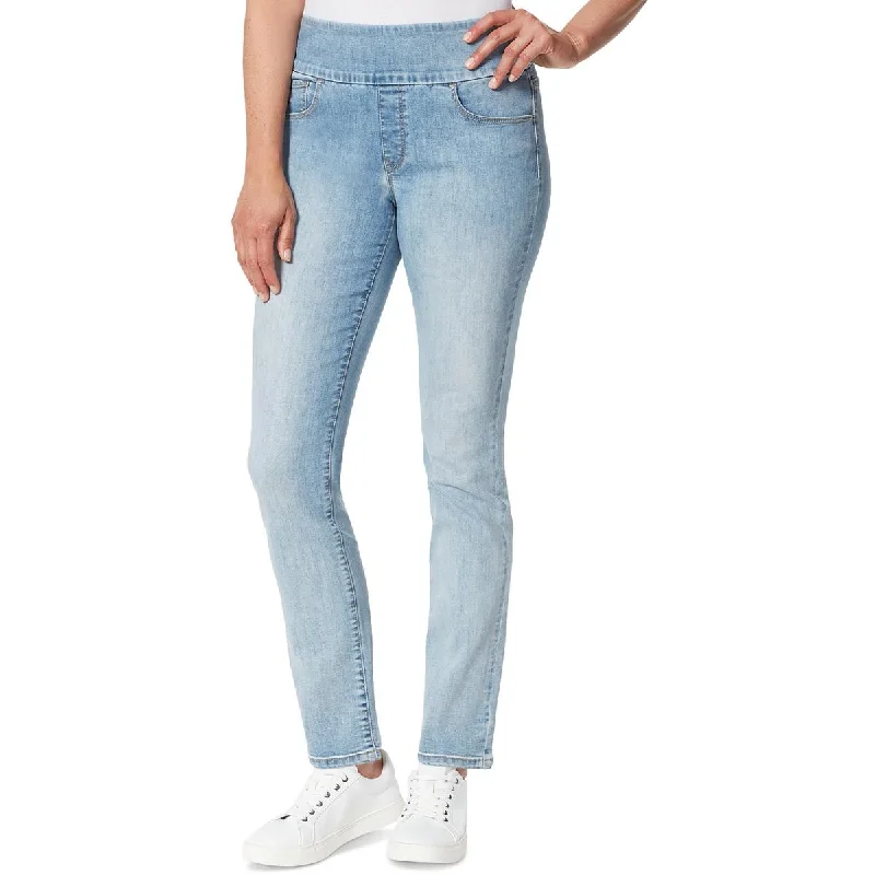 Gloria Vanderbilt Womens High Rise Pull On Straight Leg Jeans Casual High-Waisted Bootcut Jeans Gloria Vanderbilt Womens High Rise Pull On Straight Leg Jeans Casual High-Waisted Bootcut Jeans