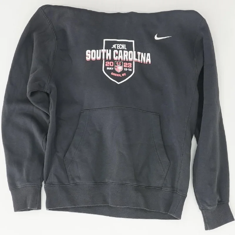 Gray Graphic Hoodie Hoodie with Pocket Utility Practical