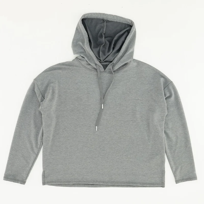 Gray Solid Hoodie Hoodie with Earth Tones Natural Calm