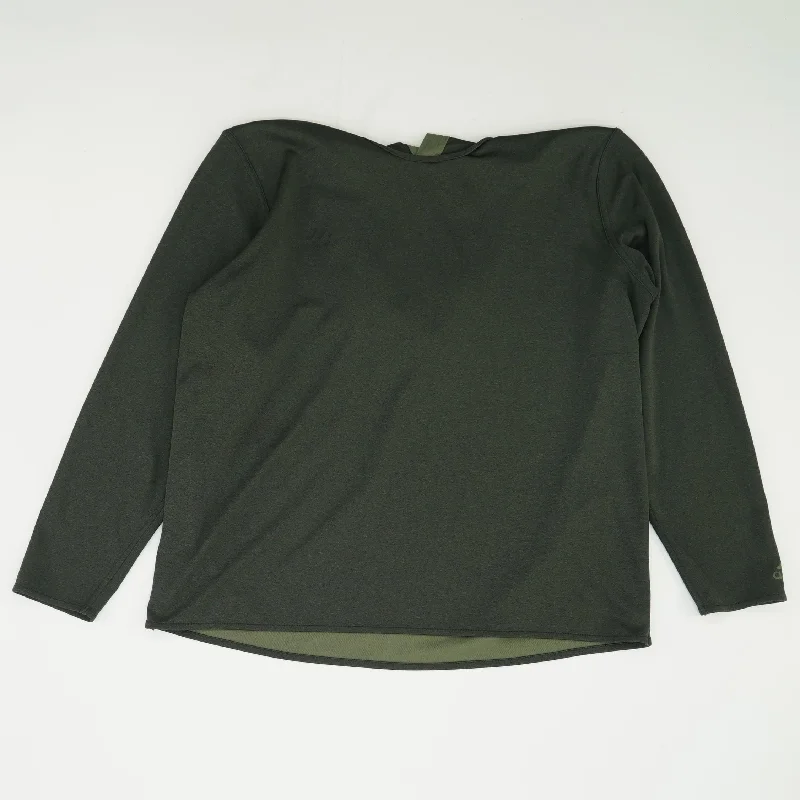 Green Solid Hoodie Hoodie with Embroidery Detailed Premium