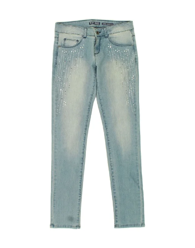 GUESS Womens Low Waist Super Skinny Jeans UK 14 Medium Blue Cotton Trendy Skinny Fit Jeans GUESS Womens Low Waist Super Skinny Jeans UK 14 Medium Blue Cotton Trendy Skinny Fit Jeans