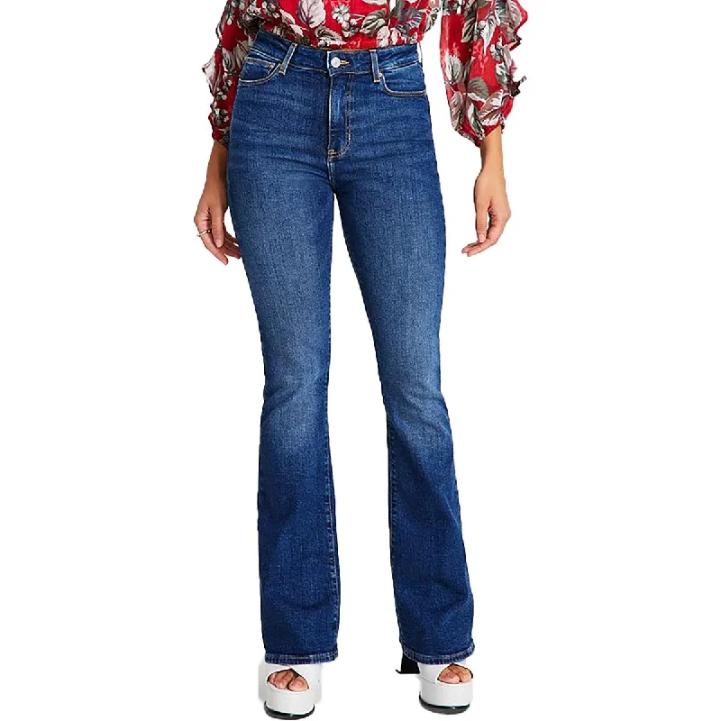 Guess Womens Plus Mid Rise Medium Wash Flared Jeans Comfortable Full-Length Denim Jeans Guess Womens Plus Mid Rise Medium Wash Flared Jeans Comfortable Full-Length Denim Jeans