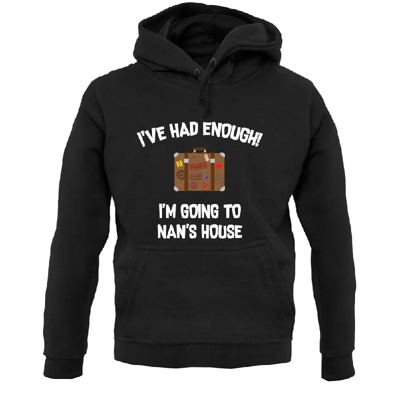 I'm Going To Nan'S House Unisex Hoodie Hoodie with Rhinestones Sparkly Elegant