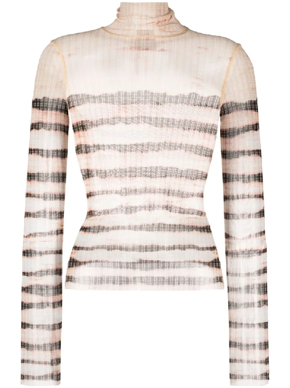 Jean Paul Gaultier X Knwls Top Beige Trendy Skinny Fit Jeans