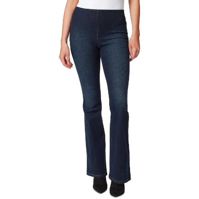 Jessica Simpson Womens Denim Stretch Flared Jeans Fashionable Straight Fit Denim