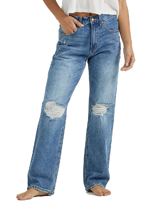 Lee Rider Classic In The Middle Dx Straight Leg Jean Trendy Vintage Denim Jeans