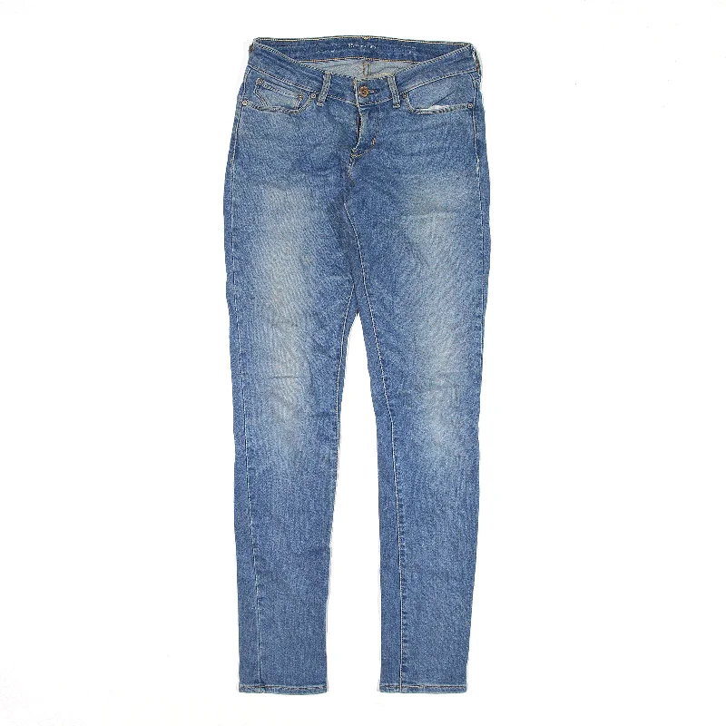 LEVI'S Jeans Blue Denim Slim Skinny Womens W25 L32 Cozy Relaxed Fit Jeans