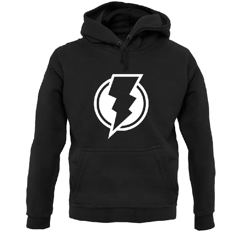 Lightning Bolt Unisex Hoodie Hoodie with Toggle Buttons Decorative Unique