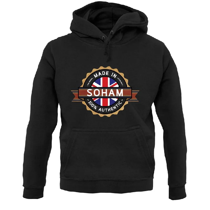 Made In Soham 100% Authentic Unisex Hoodie Hoodie with Bell Sleeves Flared Feminine