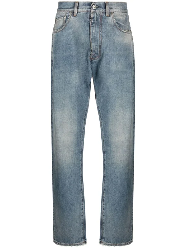 Maison Margiela Jeans Blue Trendy Vintage Denim Jeans