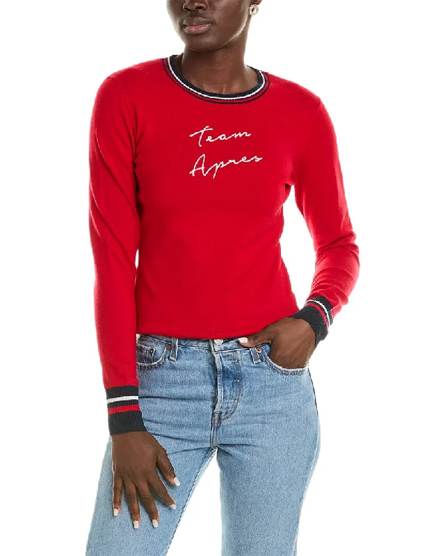 Meister x Fera Team Apres Wool-Blend Sweater Welt Pockets Slit Pockets Flap Pockets