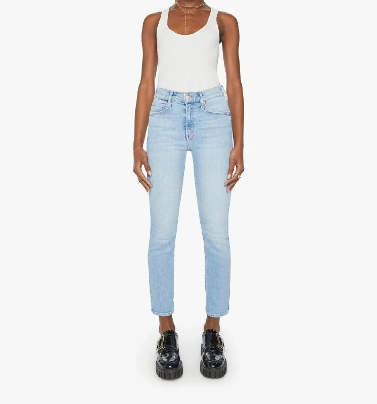 Mid Rise Dazzler Ankle Jean In Limited Edition Chic Rip-Detail High-Waist Jeans