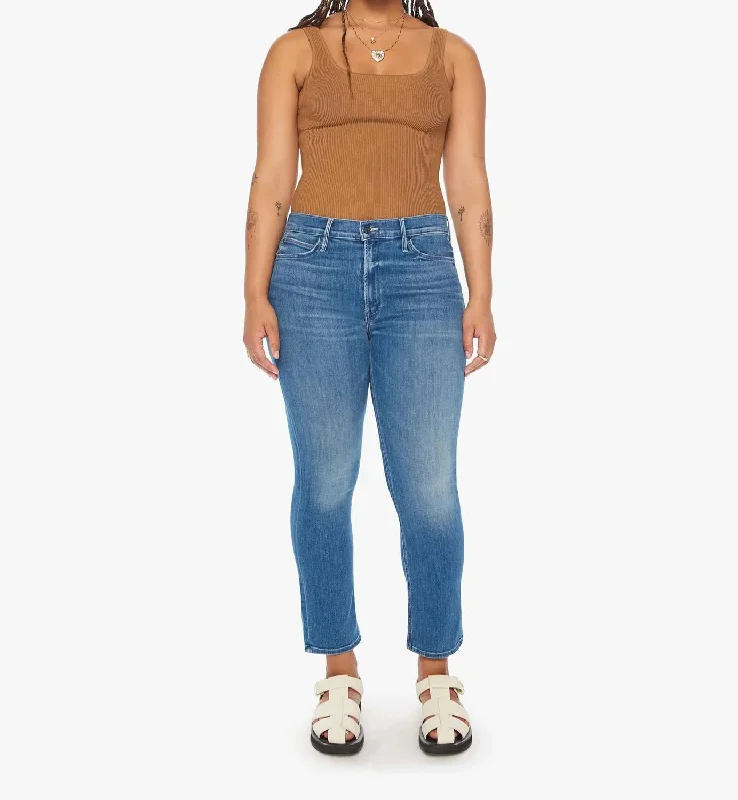 Mid Rise Dazzler Ankle Jean In Wish On A Star Stylish Stone-Wash Denim Jeans