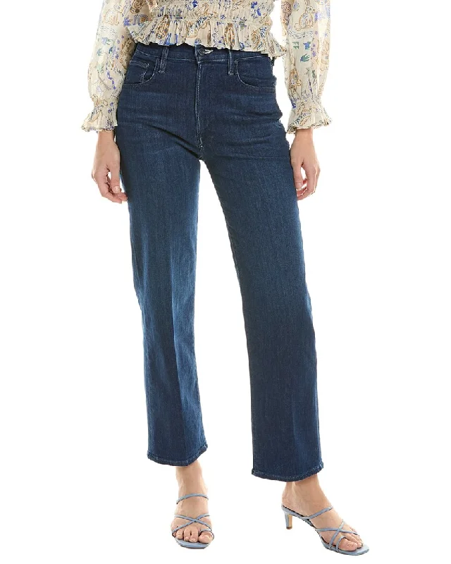 MOTHER Denim The Rambler Zip Animal Instinct Ankle Jean Comfortable Full-Length Denim Jeans