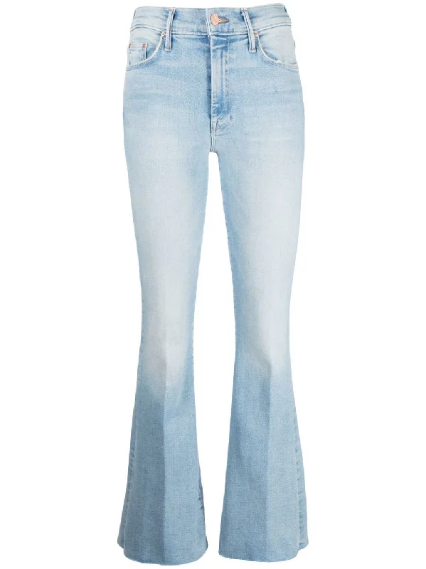 Mother Jeans Clear Blue Casual Loose Fit Jeans