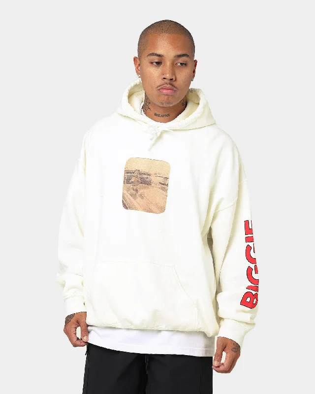 Notorious B.I.G Baby Car Hoodie Off White Hoodie with Pattern Geometric Abstract