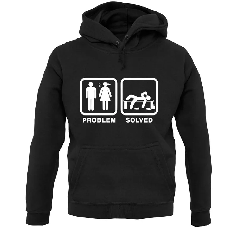 Problem Solved Drunk Unisex Hoodie Hoodie with Relaxed Fit Easy Casual