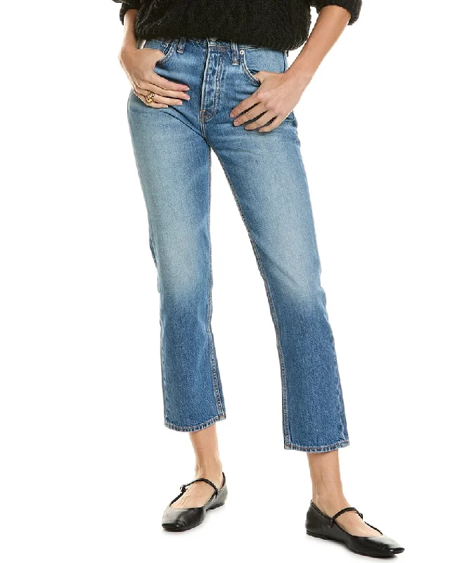 rag & bone Maya High-Rise Paeonia Ankle Slim Jean Fashionable Jeggings Style Jeans