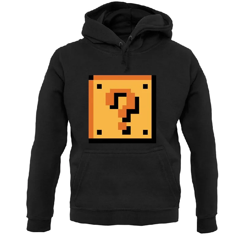 Retro Game Mystery Box Unisex Hoodie Hoodie with Slim Fit Tailored Modern
