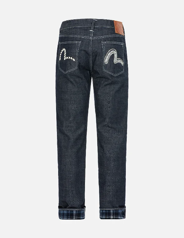 Rope-pattern Seagull Print Carrot Fit Denim Jeans #2017 Chic Cropped Jeans
