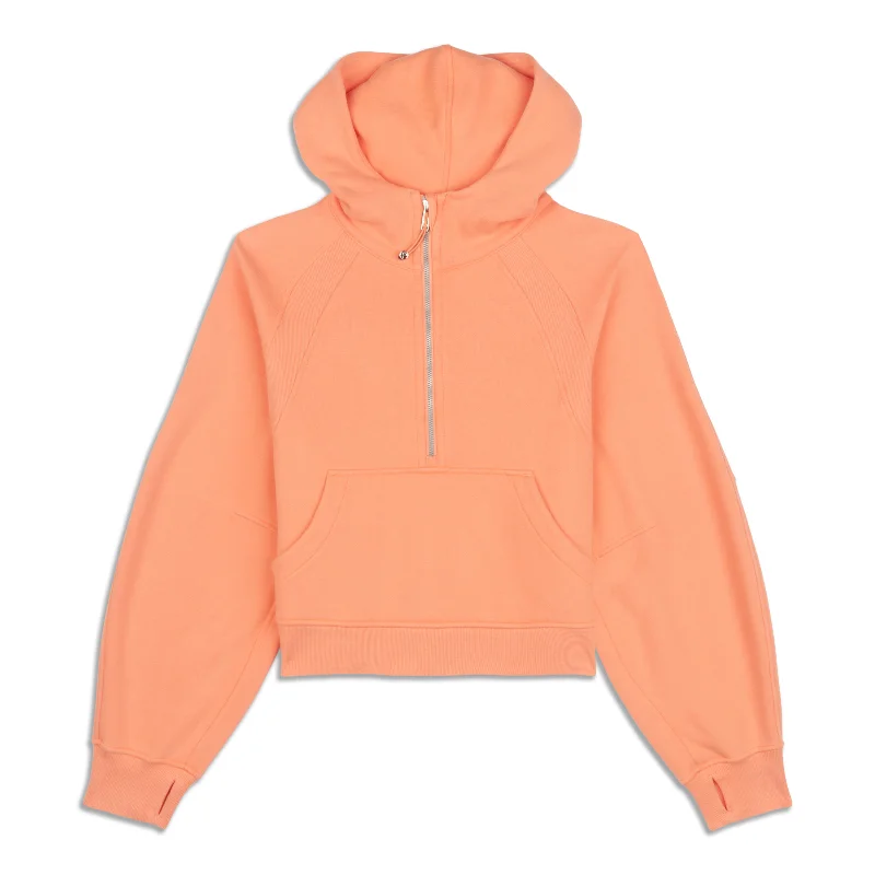 Scuba Oversized Half-Zip Hoodie - Resale Graphic Hoodie Design Print