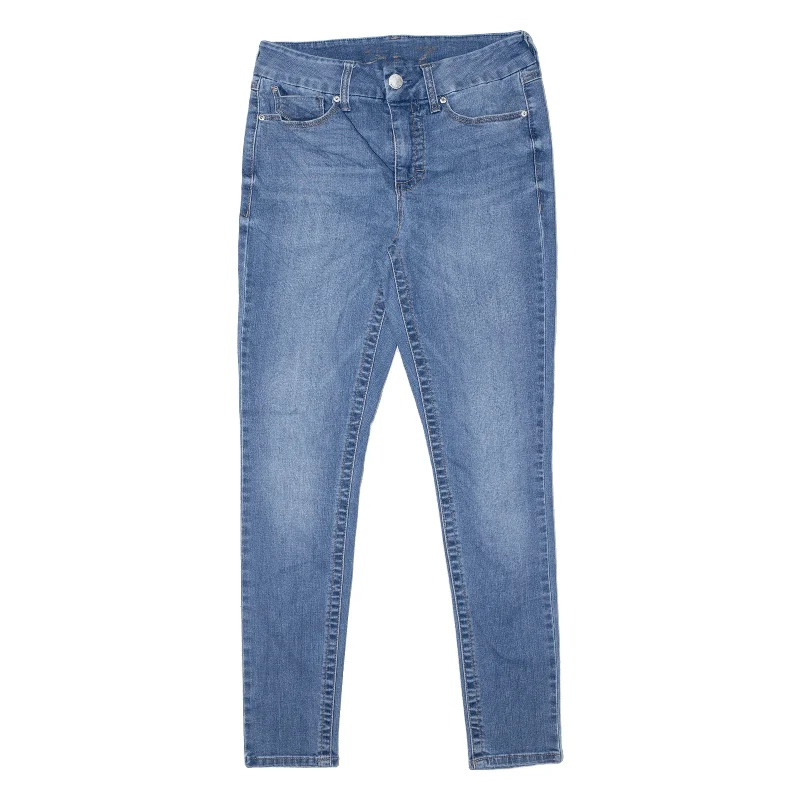 SEVEN7 Tummyless Jeans Blue Denim Slim Skinny Stone Wash Womens W30 L30 Elegant Bootcut Fit Jeans SEVEN7 Tummyless Jeans Blue Denim Slim Skinny Stone Wash Womens W30 L30 Elegant Bootcut Fit Jeans