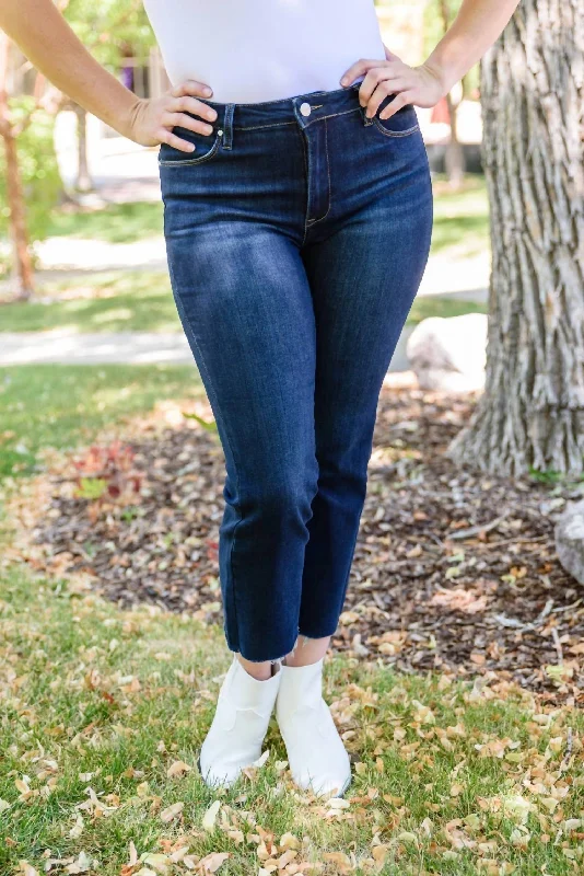 Sofia Skinny Jeans In Dark Wash Cozy Stretch High-Waist Jeans