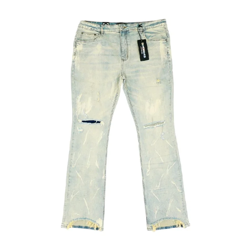 Solid Jeans Fashionable Straight Cut Jeans