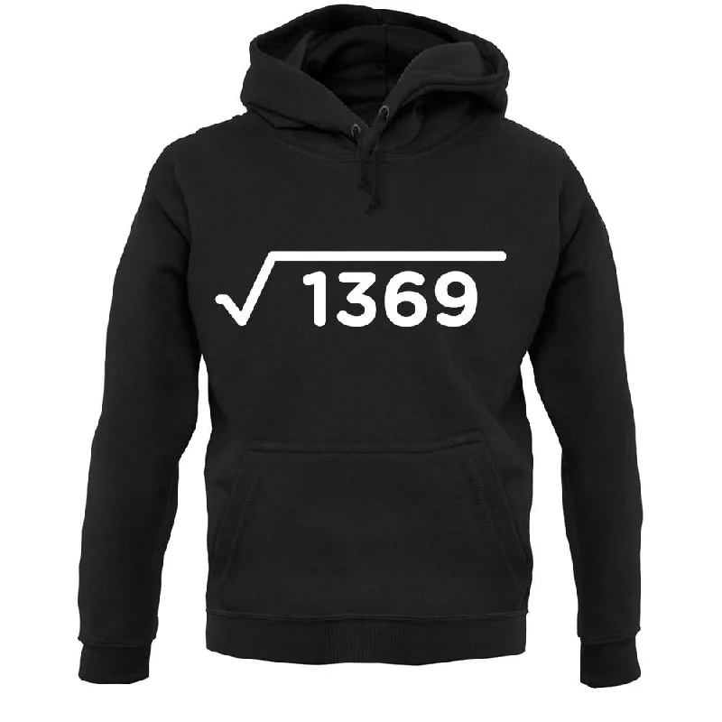 Square Root Birthday 37 Unisex Hoodie Oversized Hoodie Comfort Casual