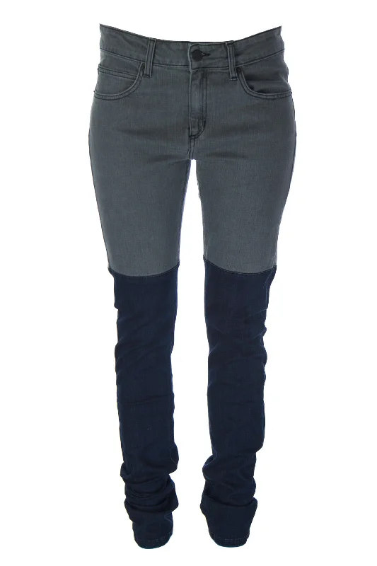 Surface to Air Women's Horizontal Super Skinny Jeans Cozy Relaxed Fit Jeans