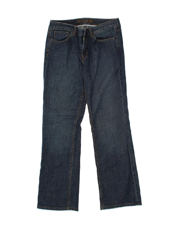 TOMMY HILFIGER Womens Bootcut Jeans US 10 Large W34 L31 Blue Cotton Casual Straight-Leg Jeans TOMMY HILFIGER Womens Bootcut Jeans US 10 Large W34 L31 Blue Cotton Casual Straight-Leg Jeans