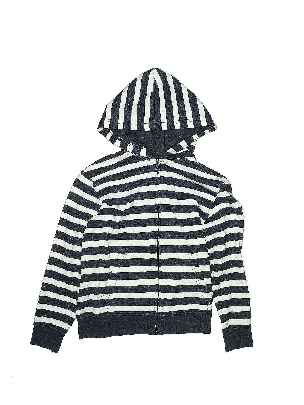 Zip Up Hoodie Hoodie with Drop Shoulder Relaxed Streetwear