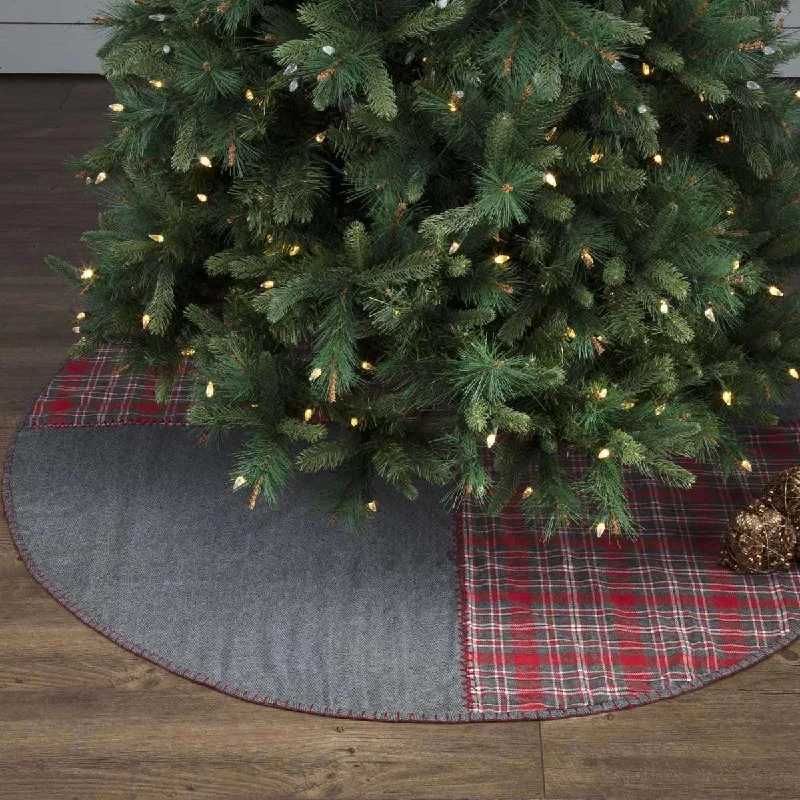 Anderson Patchwork Christmas Tree Skirt 60 VHC Brands mini skirt trendy