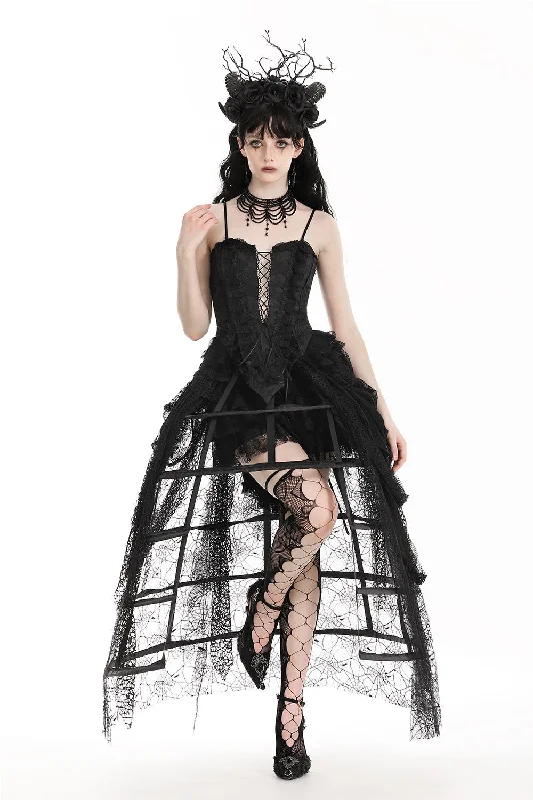 Birdcage Petticoat Skirt Set slim fit skirt