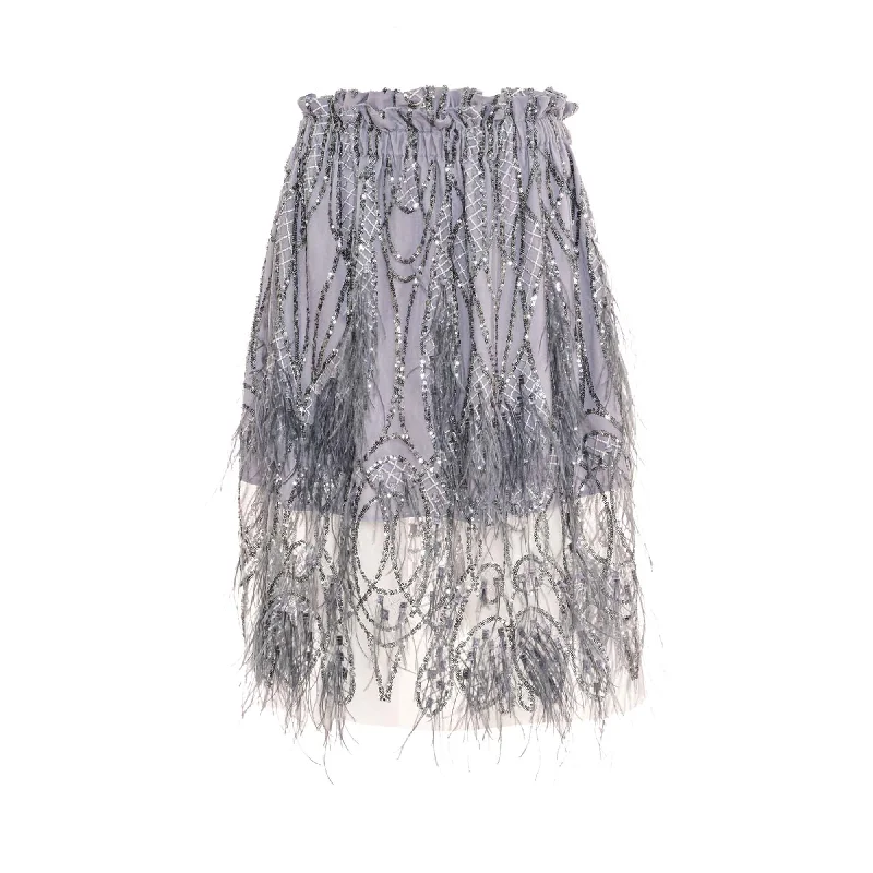 Barbara Rizzi Atelier Fashionable Skirt silk skirt lustrous