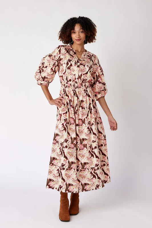 CRANE MAXI SKIRT ruffled skirt detail